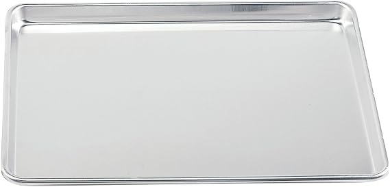 Crestware Half Sheet Pan, 18 by 13 by 1", Silver