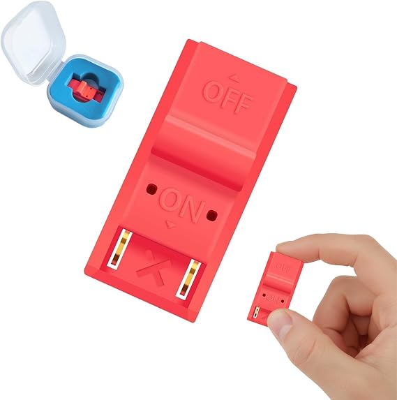 RCM Jig for Switch Console – Recovery Mode Short Connector Tool Clip for Nintendo Switch Joy-Con Rail, Portable RCM Tool for Homebrew Access, Save Backup & Emulator Use, Durable ABS Gamer Gear