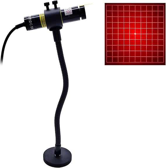 650nm 10 * 10 Grid Red Light Grating Module for 3D Structural Modeling Handmade Production Alignment Locator