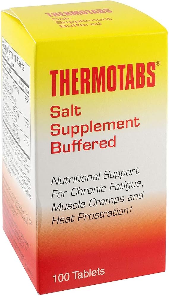 Thermotabs Buffered Salt Supplement Tablets - 100 Each