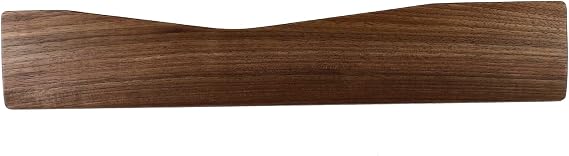 YMDK Wooden Wrist Rest Solid Wood Walnut for Keychron Q13 Pro Mechanical Keyboard