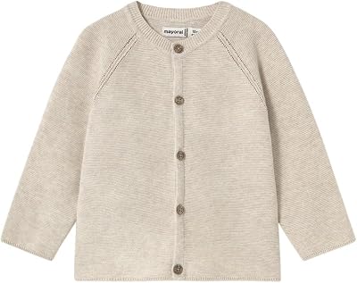 Mayoral Knitting Pullover for Baby-Boys Natural