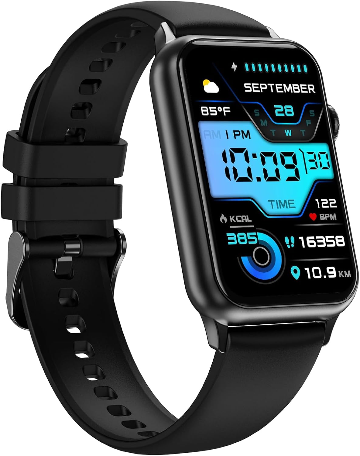Fitness Tracker with Heart Rate Sleep Tracker 128 Exercise Modes Step Calorie Counter Pedometer