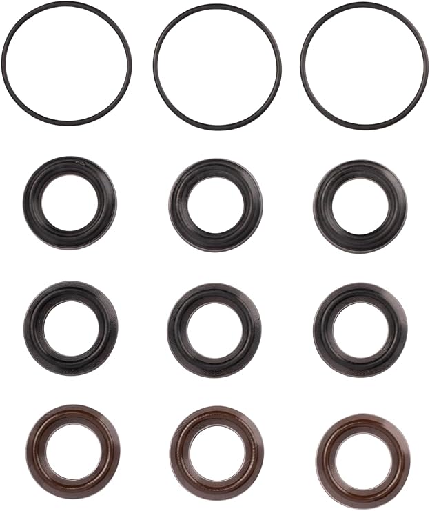 Kit 88 General Pump Compatible OEM Replacement Seal Packing Kit for General Pump and Interpump (See Description for Models), Made in Italy, Exceeds OEM Standards