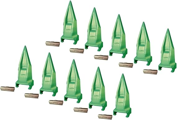 10- Excavator Bucket, Single Tiger Rock Tooth & Pins - V33VY