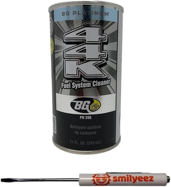 Smilyeez Listing for BG Platinum 44K Fuel System Cleaner, PN 208 11 fl. oz. (1 Can) Professional Grade Engine Care with Pocket Screwdriver
