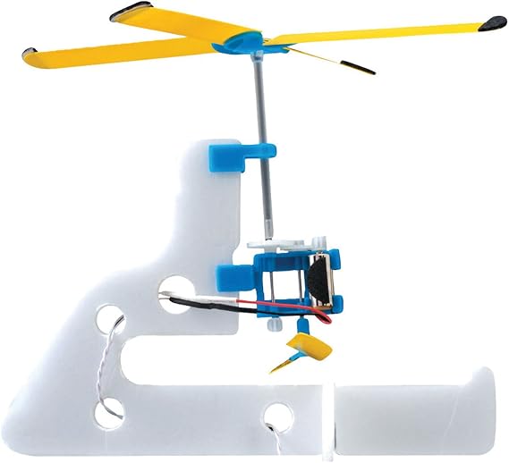 Elenco Hand Dynamo Helicopter and Flip-Flop Turtle