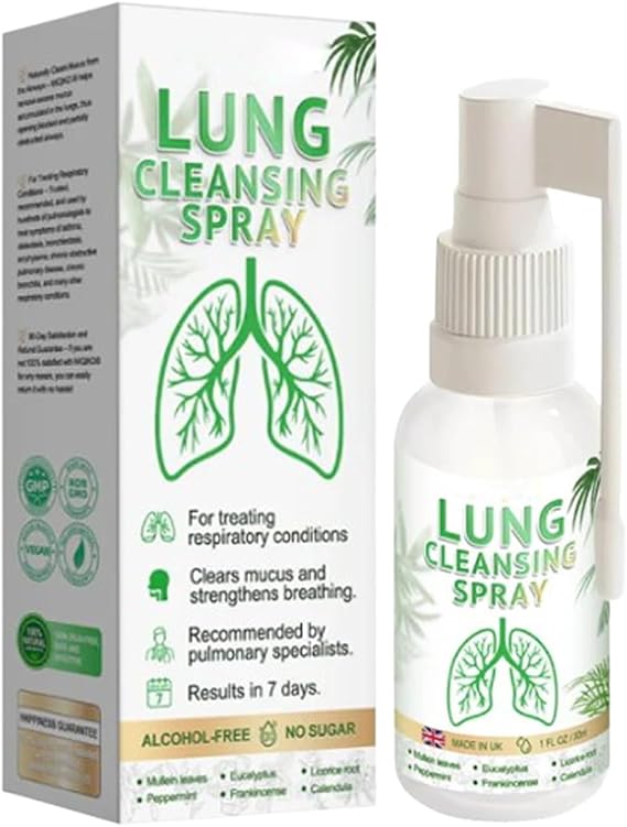 Lung Cleansing Spray, Advanced Herbal Lung Cleansing Spray (1)