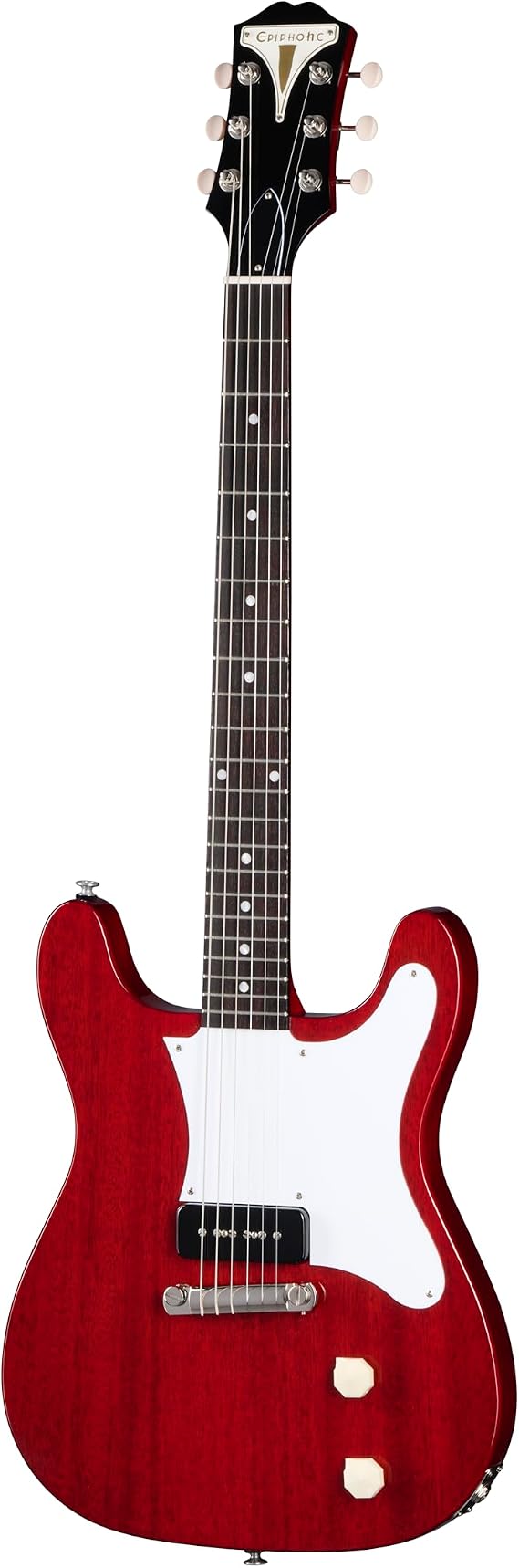 Epiphone USA Coronet 1 P90 Pickup, Vintage Cherry with Case