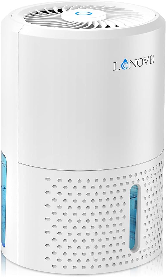 Dehumidifiers - 34oz(1000ml) Small Dehumidifiers for Home Bedroom Bathroom Basement Closet RV, 2200 Cubic Feet (220 Sq ft) Auto-off Portable and Compact Ultra Quiet Mini Electric Dehumidifier