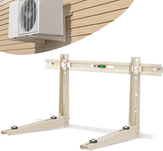 Mini Split Wall Mounting Bracket,Max 550 LBS Split Air Conditioner Units | Mini Outside Split System Mount Condenser Bracket for 7000 9000 12000 18000 24000 30000 36000 BTU