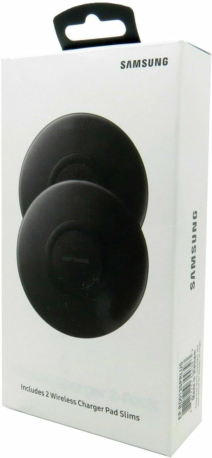 Samsung QI Fast Charge Wireless Slim Charging Pad 2-Pack