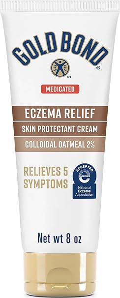 Gold Bond Ultimate Eczema Relief Skin Protectant Cream, 8 Ounce