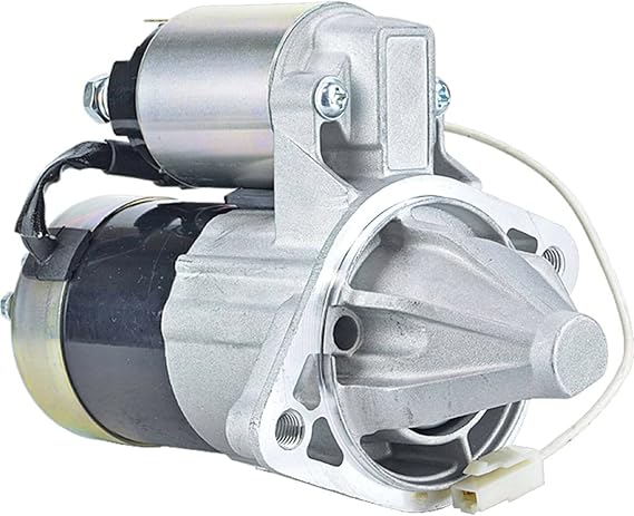 DSA 12 Volt 0.95 kW Power 8 Teeth Starter Compatible With/Replacement For Kubota Compact Tractors, For Many Models 6C140-59210, 6C140-59211, 6C140-59212, M0T90281, M0T90282