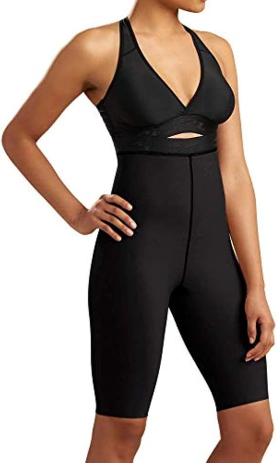 MARENA LGS2 Stage 2 Recovery High-Waist Zipperless Girdle, Short Length Post-Surgical Garment for Women