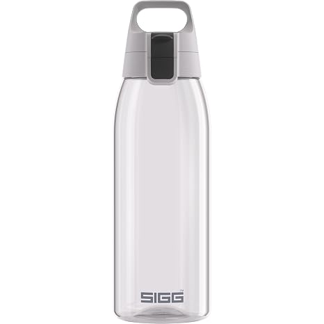 SIGG Total Color ONE Tritan Drinking Bottle Suitable for Carbonated Drinks Dishwasher Safe Leak-Proof Featherlight BPA-Free 0.6 L/1 L