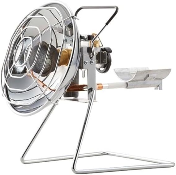 Iwatani FW-OH01 FORE WINDS Outdoor Heater, Cassette, Gas, Small, Compact, Cordless, Camping,