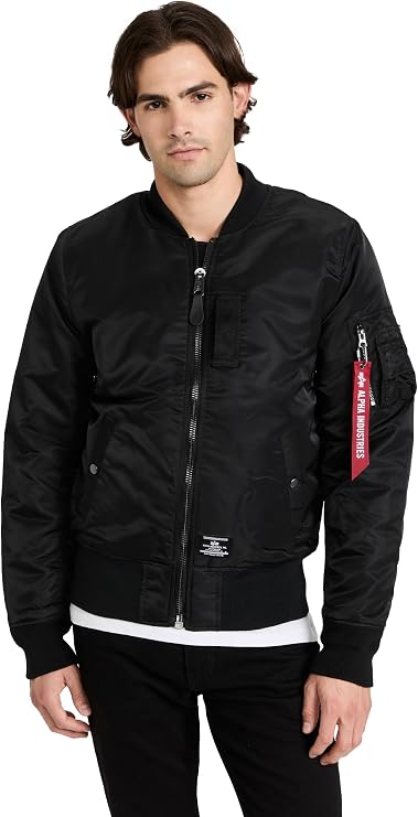 Alpha Industries Men's MA-1 Regular Fit Flight Jacket