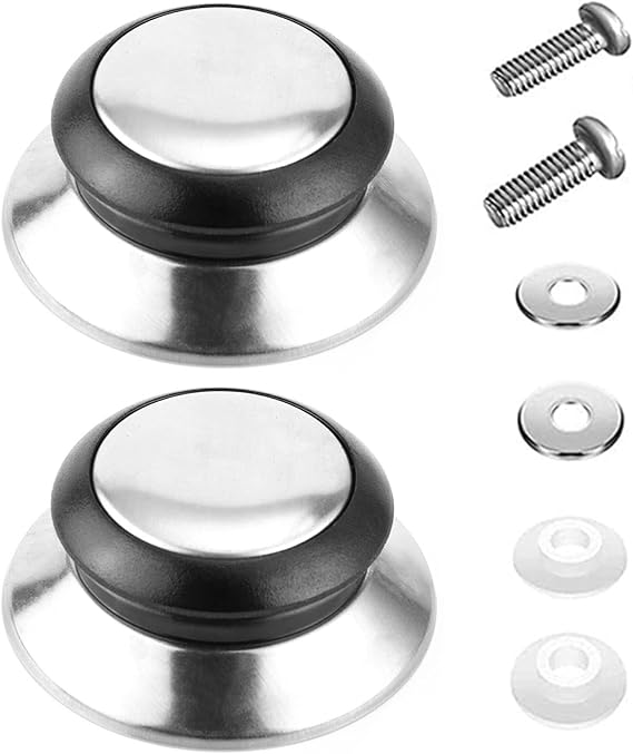 Set of 2 lid handles handle for pan lid universal replacement handle