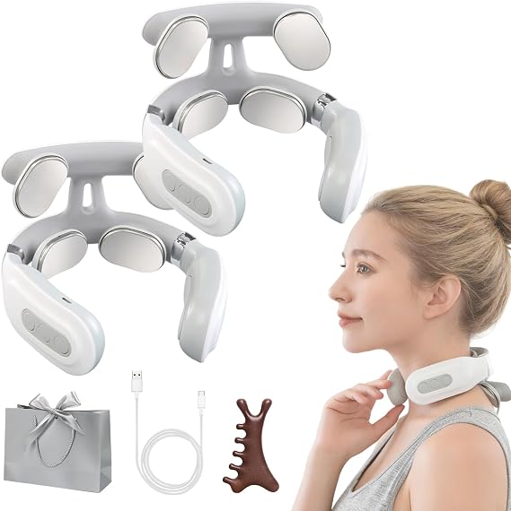 Cevical Neuromodulation Device, 2026 New Cordless Neck Massager with Heat, Shiatsu Neck and Shoulder Massager for Neck Pain Relief, Portable Neuro Relief Neck and Back Massager (A,#2)