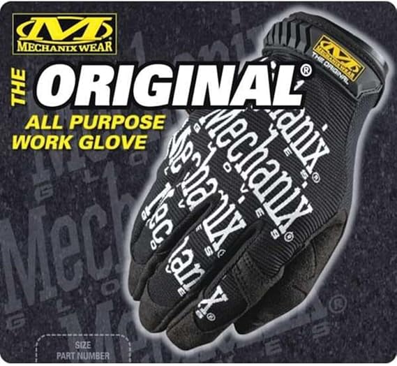 MECHANIX WEAR MG-P05-011 Mechanics Gloves,Black,11,PR