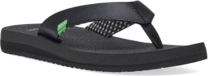 Sanuk Yoga Mat II | Flip Flops for Women | Yoga Sandals For Women | Women's Beach Sandals | Memory Foam Footbed