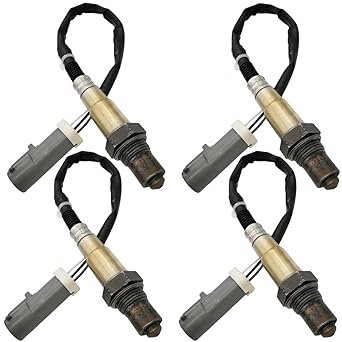 4Pcs 234-4401 Oxygen Sensor Upstream Sensor 1 Downstream Sensor 2 for Ford E-150 E250 4.2L 02-03 E-350 E450 6.8L 09-12 F-150 4.2L 4.6L 5.4L Expedition 5.4L 2002-2008 Explorer 4.0L