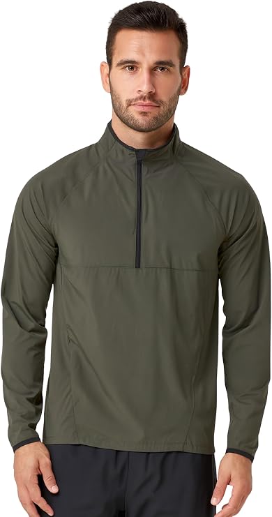 Under Armour mens Storm Windstrike Half Zip (Baroque Green/Black - 310, Large)