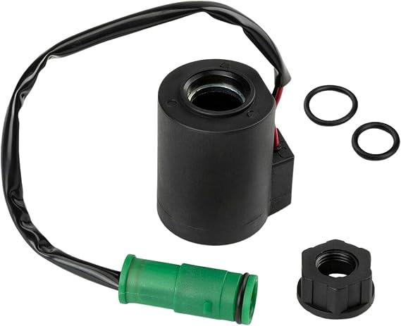 Solenoid Coil 24V 14527267 VOE14527267 Compatible with Volvo Excavator EC140 EC160 EC210 EC240 EC290 EC330 EC360 EC460 EC210B EC240B EC290B