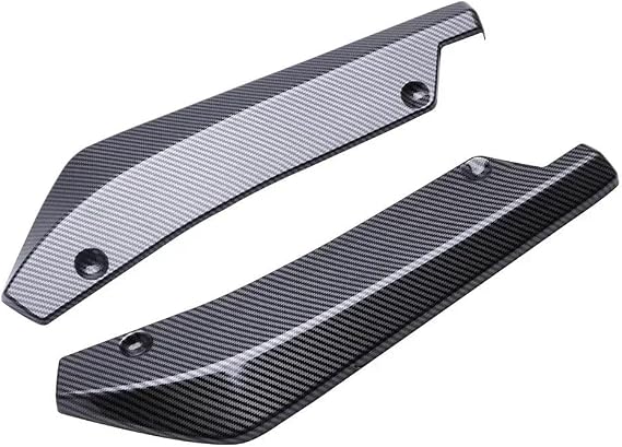 Fit Lexus IS250 IS350 06-13 Rear Bumper Splitter Canard Wrap Spoiler Side Skirt Lip Chin Body Side Skirt Carbon Look