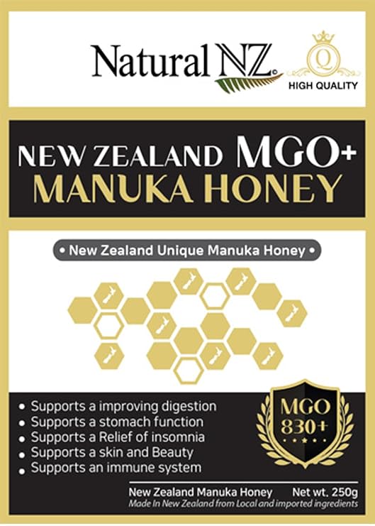 Natural NZ Manuka Honey MGO 830+ 250g (1)