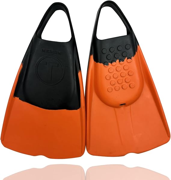 Tribe T1 Bodyboard Diving Swimfins - Bodysurifng | Free Diving | Pool Swimming | Snorkeling | These fins Provide Power and Comfort