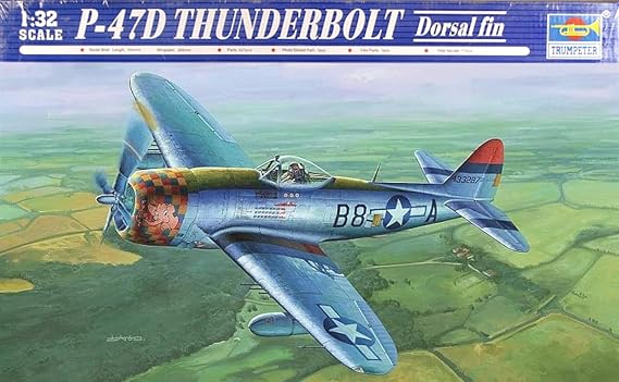 Trumpeter 1/32 P47D Thunderbolt Late Variant Fighter Model Kit