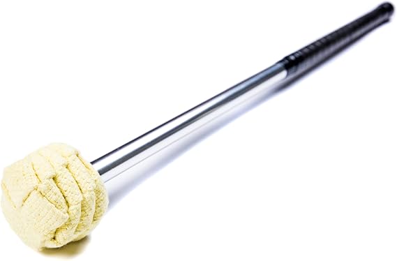 FIRE MECCA Fire Breathing Torch Fire Breathing Wand - 2 Inch Kevlar Head 24 Inches Long Fire Spitting, Blower, Fire Flow, Fire Spinning, Circus, Dance Prop for Festivals & Ceremonies