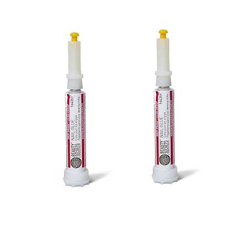 Beauty Secrets Drip & Clog Proof Nail Glue (2 Pack)