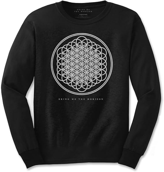 Rock Off Trade Large Black Bring Me The Horizon Sempiternal Men's Long Sleeve T-shirt.