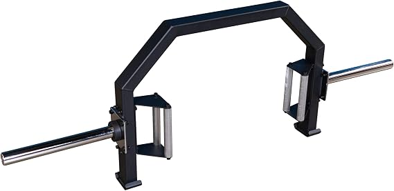 Body-Solid (OTB100) Olympic Shrug Bar - Hex Barbell for Weight Lifting, Trap Bar Deadlifts, Open Hex Bar & Deadlift Barbell, Ideal for Hex Bar Deadlift Workouts, 100lbs. Weights Plate Capacity | Hex Barbell for Weightlifting. Trap Bar Deadlifts. Open Hex Bar & Deadlift Barbell. Ideal for Hex Bar Deadlift Workouts.
