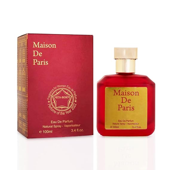 Mason de Paris, Women Perfume Eau de Parfum Natural Spray - Freshl Notes - Great Holiday Gift - a Classic Bottle, 3.4 Fluid Ounce/100Ml