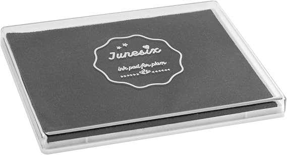 Stamp Pad, 5x4'' Ink Pad, Black (Black, Old)