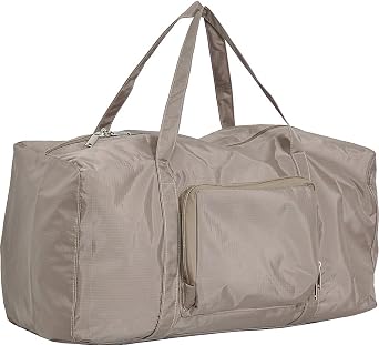 21" U-Zip Travel Duffel Color: Khaki