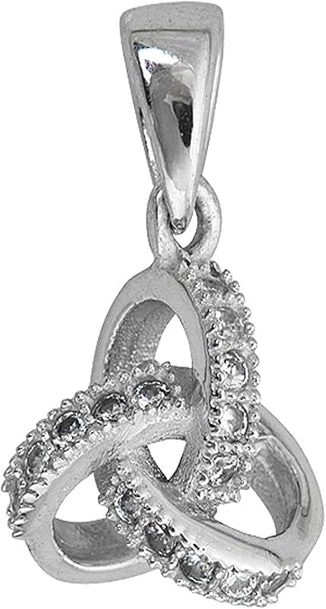 DECADENCE Sterling Silver Love Knot Pendant