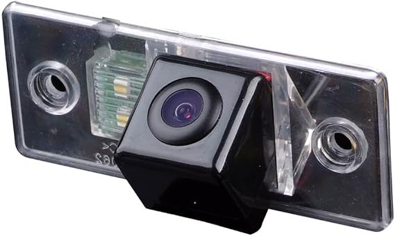 Car Reversing Camera in License Plate Light Waterproof License Plate Parking Camera Replacement for VW Volkswagen Touareg/Tiguan Santana/Jetta/Polo/Passat/Skoda/Golf/Cayenne