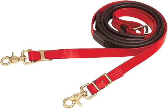 Deluxe Endurance Reins Black 52in