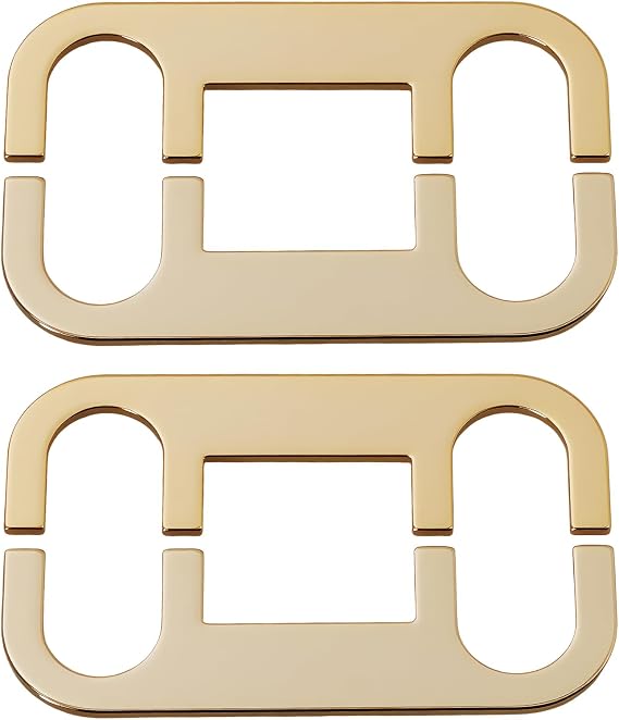 2 Pairs Bi-Wire Jumper Plates Copper Connector Compatible with Bowers Wilkins DM6 DM601 DM602 DM603 CDM Series Speakers