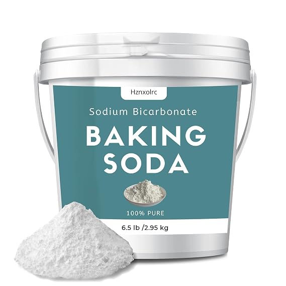 6.5 lb Baking Soda Powder Bulk, Premium Sodium Bicarbonate Powder, 100% Pure, Used for Bread, Cookies and Other Baked Goods, Also Can Clean and Deodorize