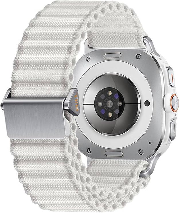 CONSTRAIN - Samsung ile uyumlu Galaxy Watch Ultra 47mm Kordon Naylon Kumaş Hasır Örgülü Ocean Tasarım Kordon 120