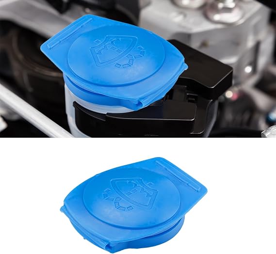 Windscreen Washer Reservoir Cap Replacement 3Q0955455, Washer | Bottle Lid Plastic Cover Fits VW, Audi, Porsche Cayenne, Automobile Windshield Fluid Tank Reservoir Accessories