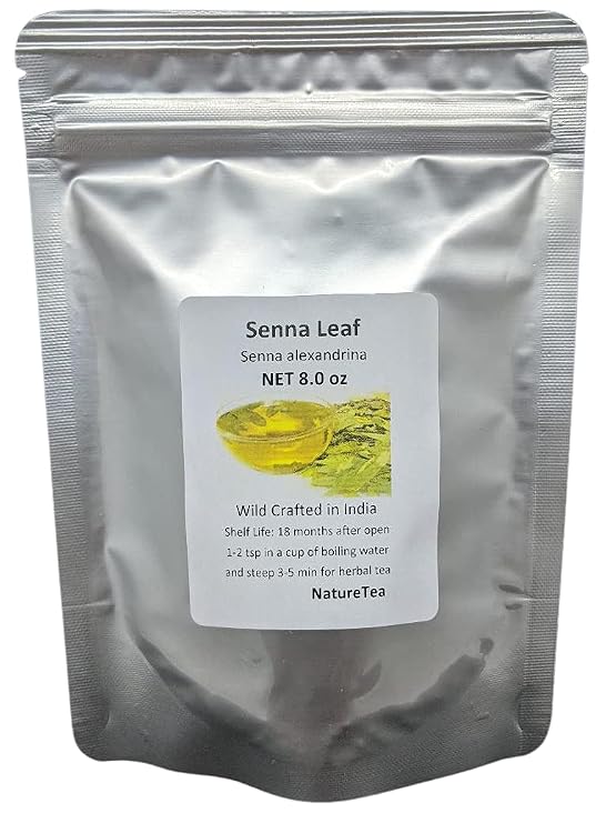 Senna Leaf - Senna alexandrina Dried Loose Leaf 100% from Nature (16 oz)