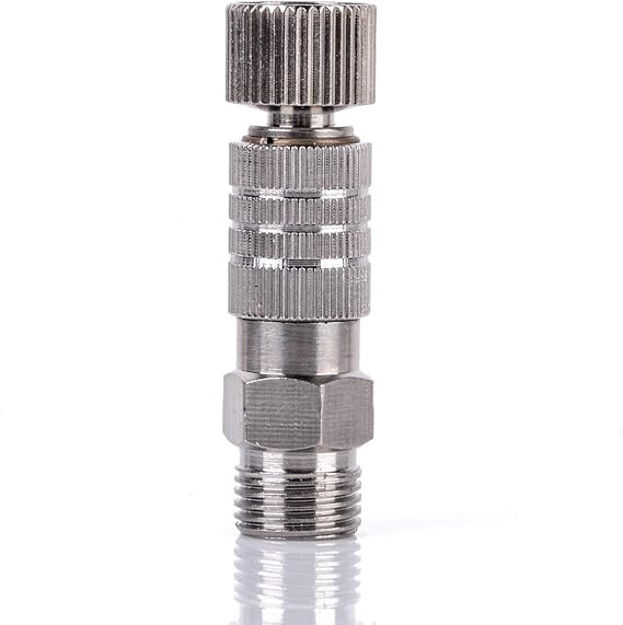 Uouteo Airbrush Quick Release Disconnect, 1/8" BSP Male and Female Fitting Coupling Set Airbrush Hose Adapter Connector
