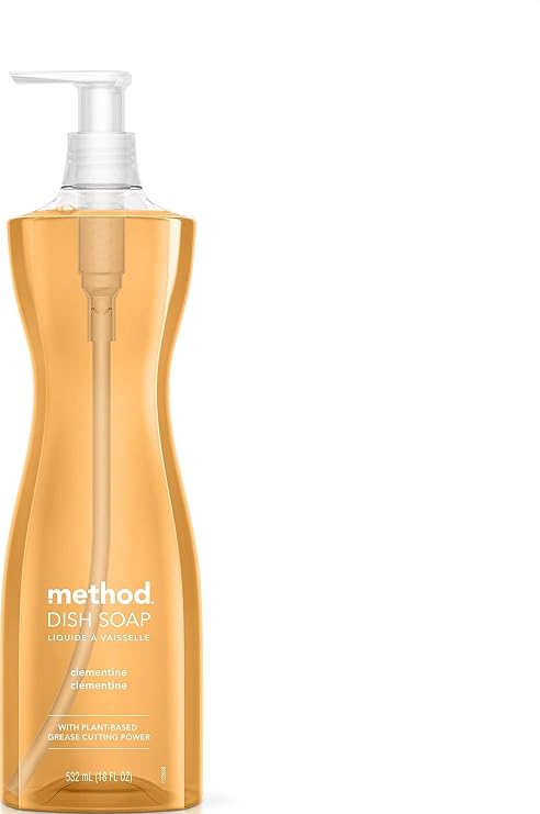 method Gel Dish Soap, Clementine Scent, 18 fl oz
